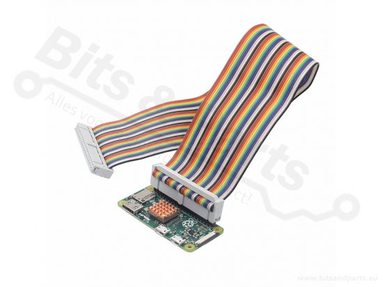 GPIO flat cable 40 pins for Raspberry Pi - 20cm